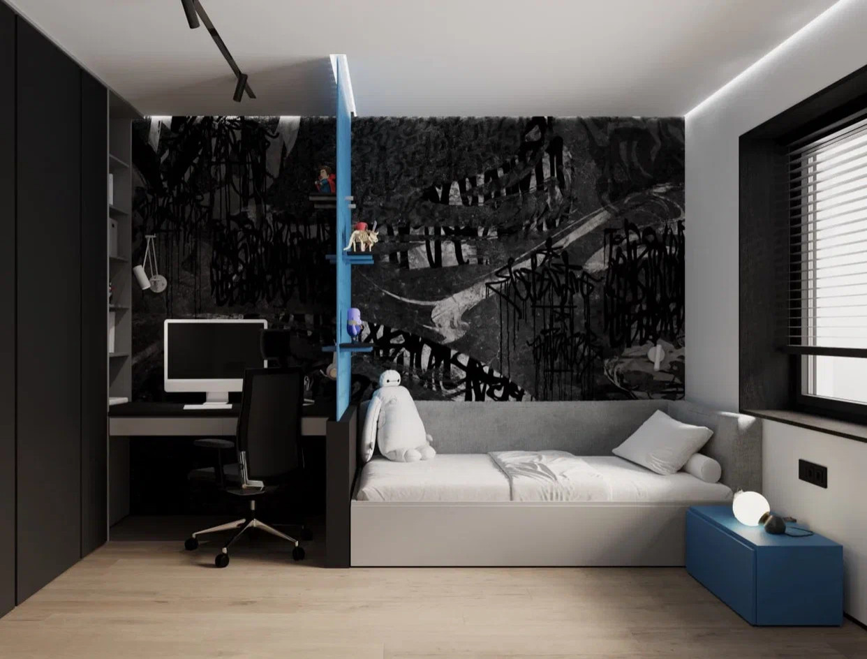 Квартира для семьи с двумя сыновьями