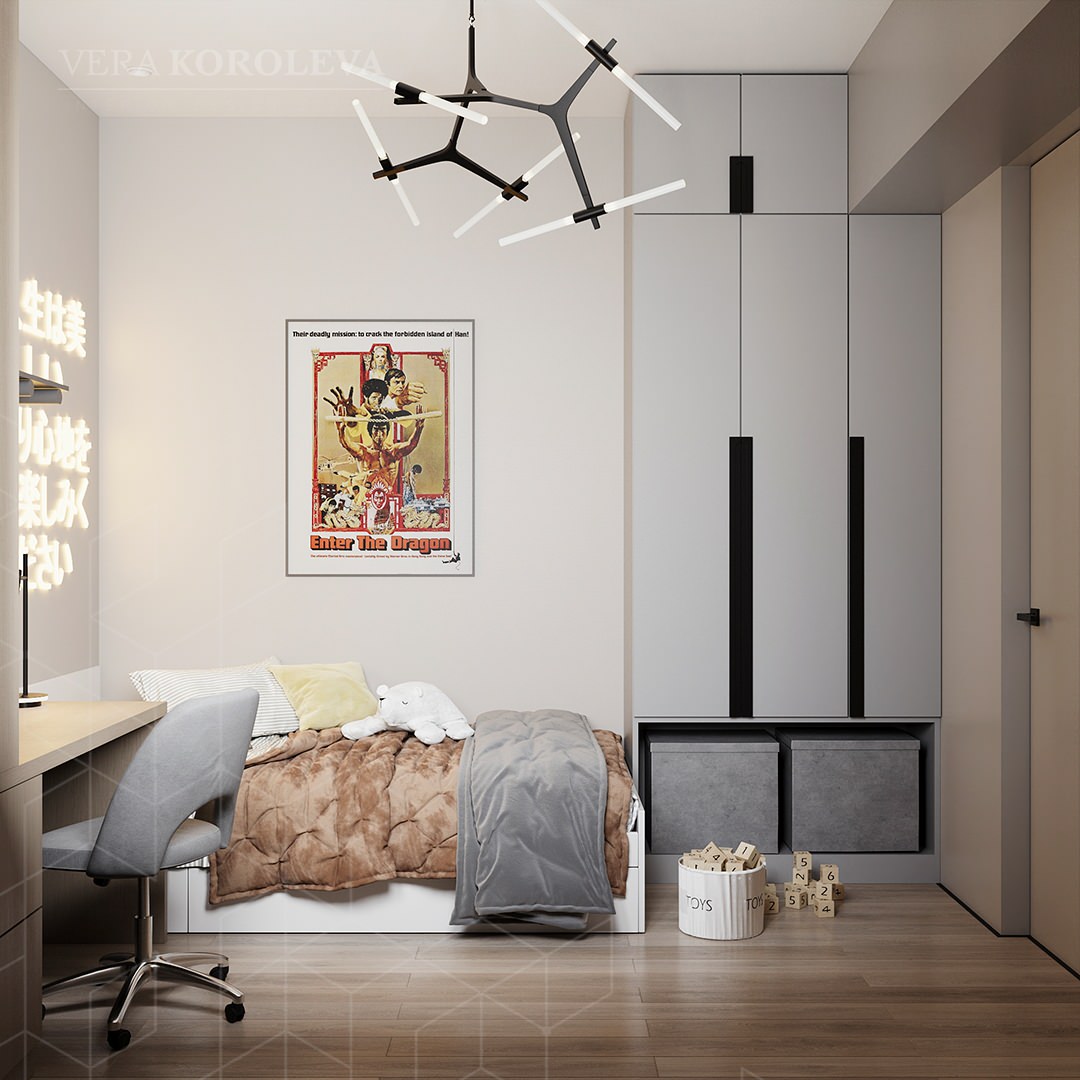 Дизайн-проект квартиры площадью 130 кв. м в Москве