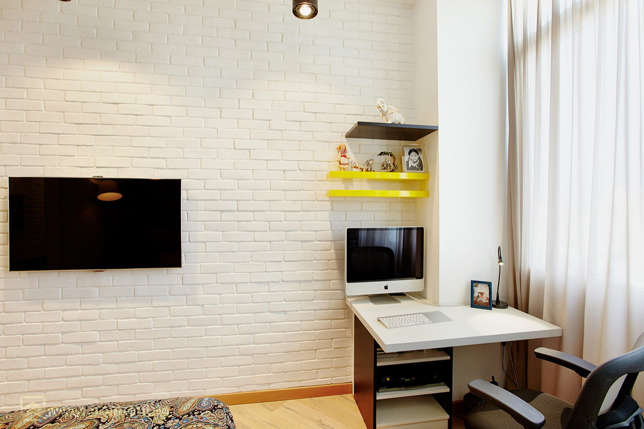 Дизайн и ремонт квартиры на ул.Талалихина — Разноцветное решение