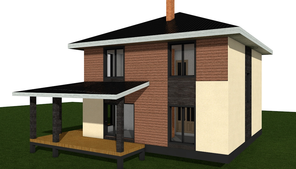 Проект дома "Земляничные поляны"