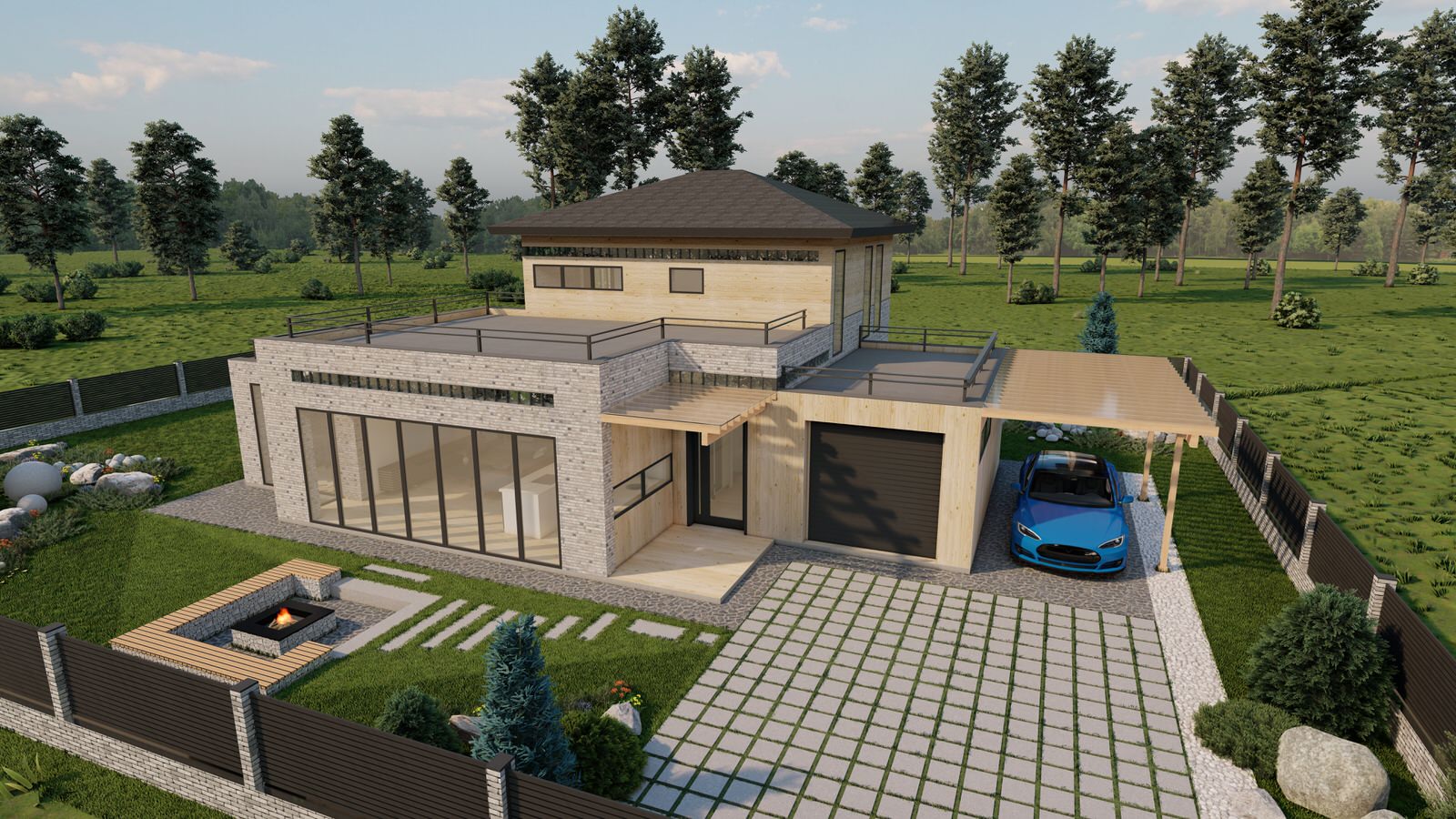 Индивидуальный жилой дом