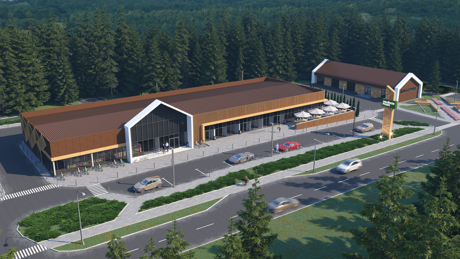 Проект торгового центра в Московской области