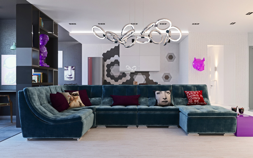 PopArt-Minimal ЖК Изумрудный 3-комнатная квартира