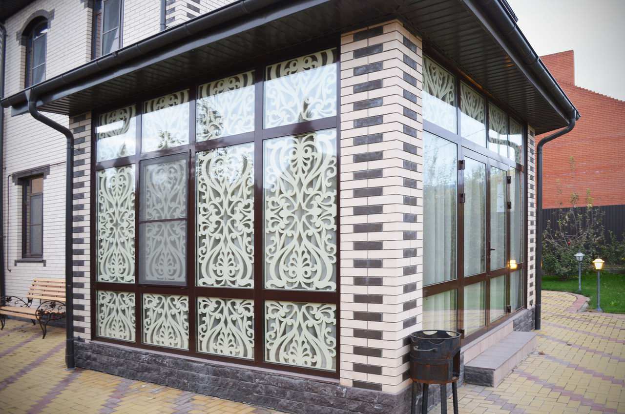 Интерьер летней веранды