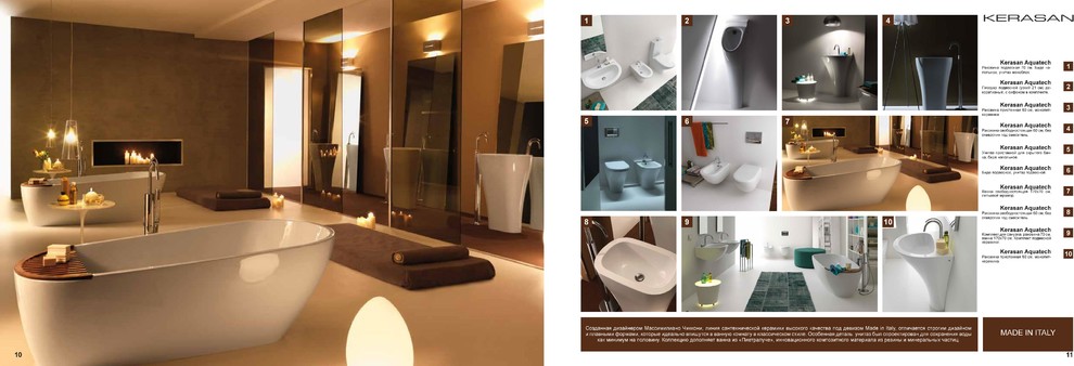 Интерьеры для ванной