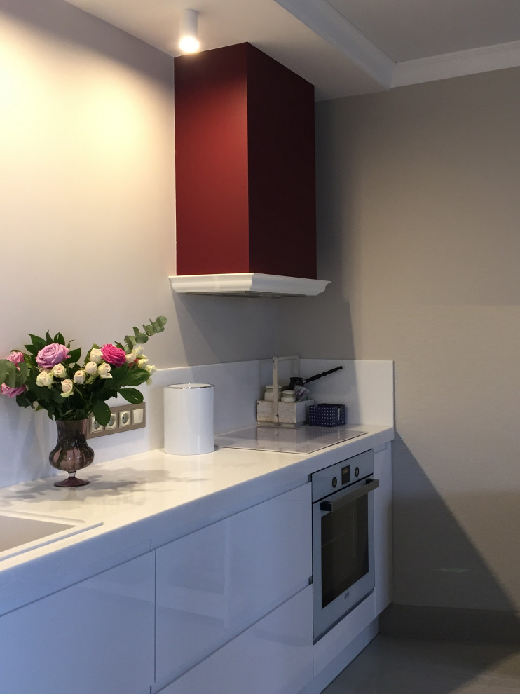 Интерьер в пудровых тонах