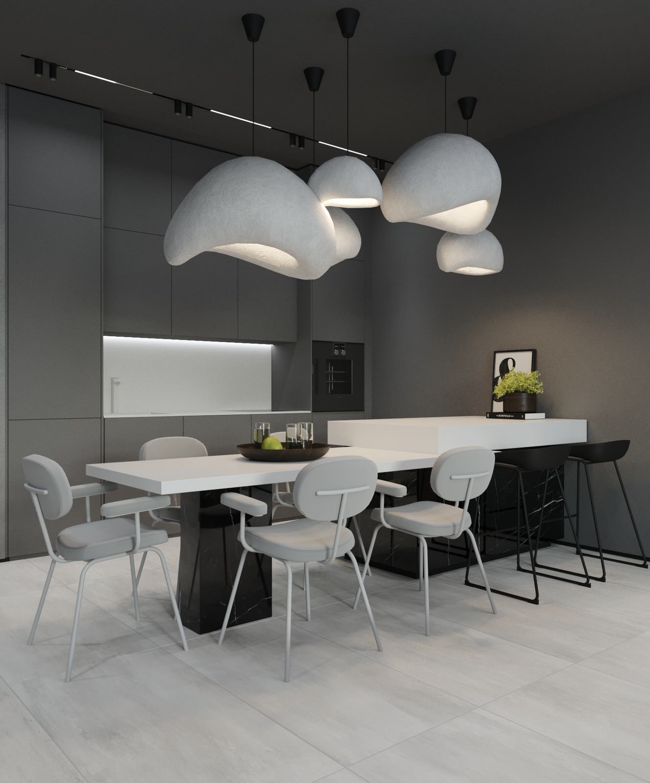 Монохромный минимализм