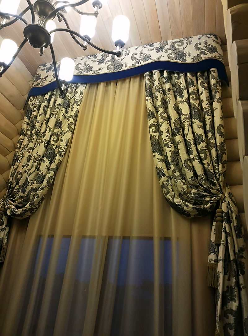 Пошив штор на заказ.
