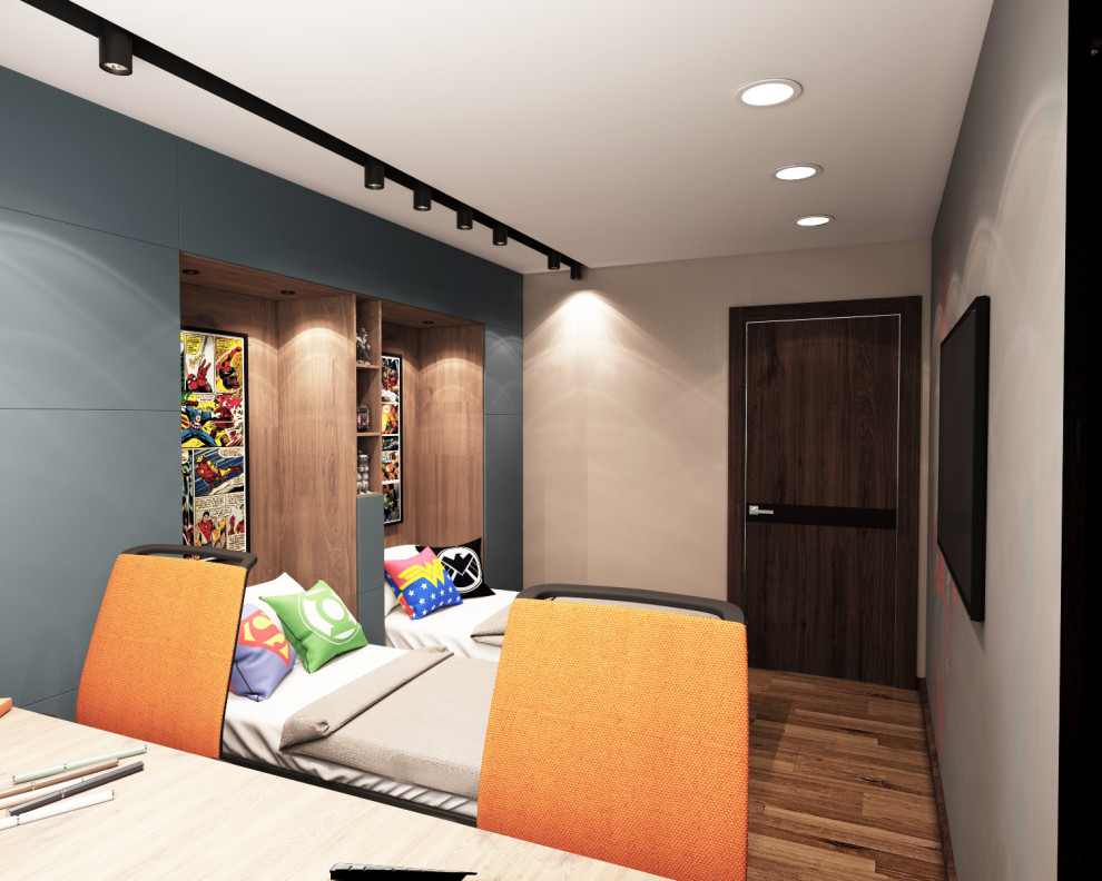 Дизайн квартиры в современном стиле.