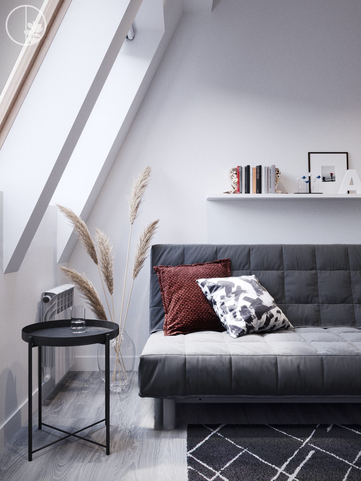 Квартира на мансардном этаже ЖК "пригородный простор"