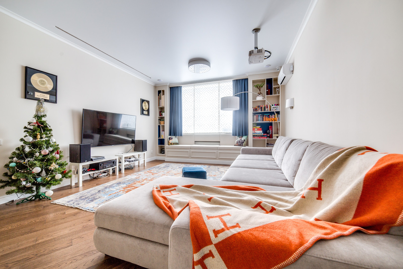 Квартира 130м2 в стиле Нео классика