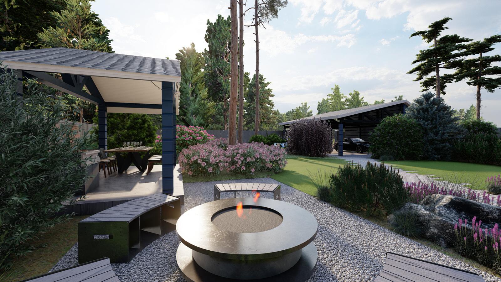 Под сенью сосен