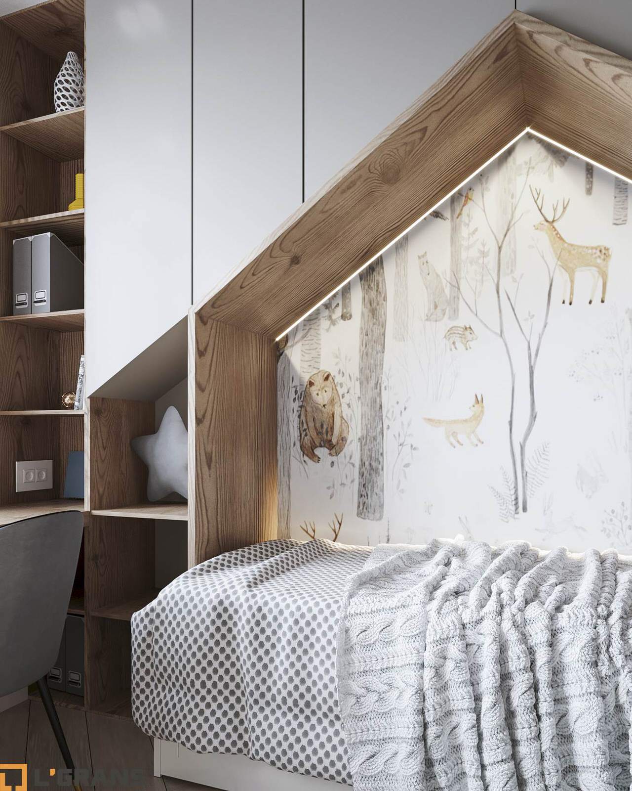 Дизайн проект интерьера квартиры в ЖК Пионерский