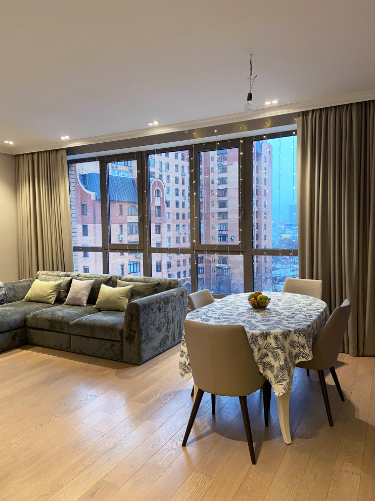 Тектильное оформление на Тихвинской улице