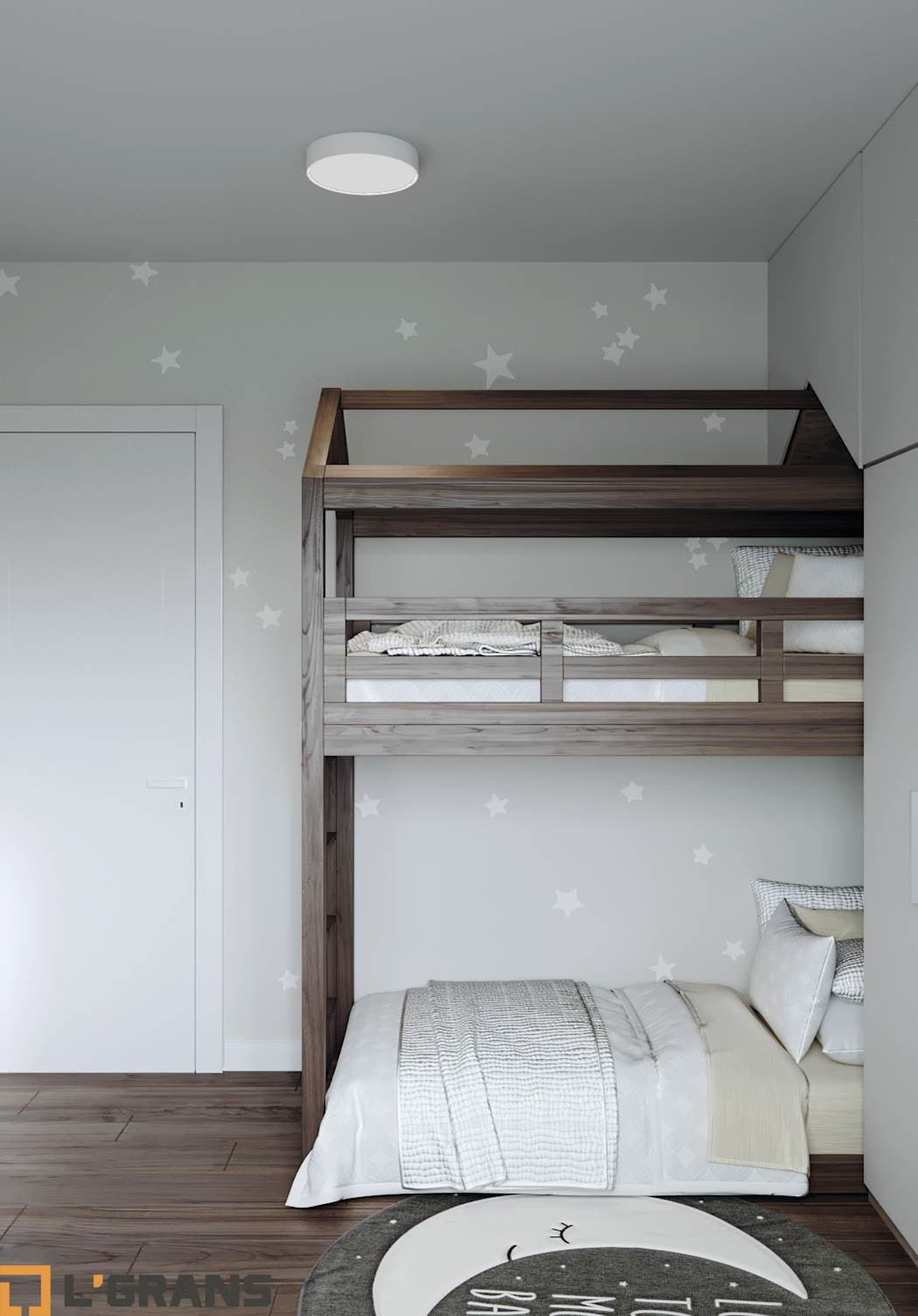 Дизайн проект интерьера 3к. квартиры ул. Советская