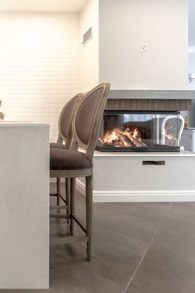 Кухня и гостиная