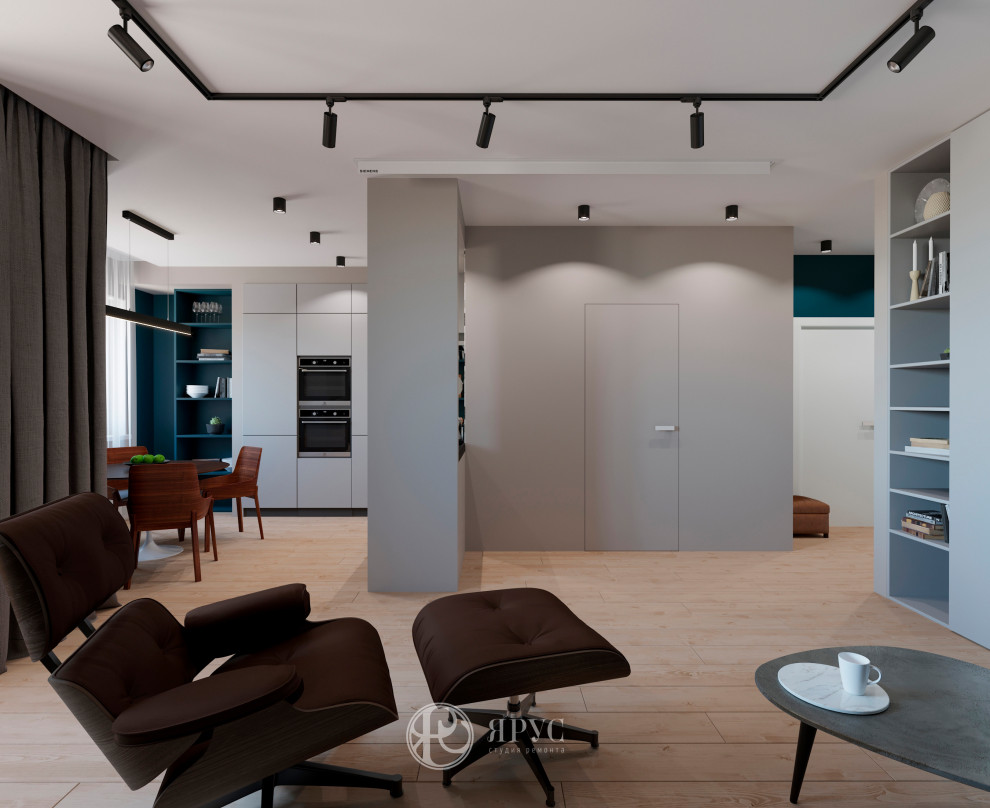 Однокомнатная квартира в современном стиле