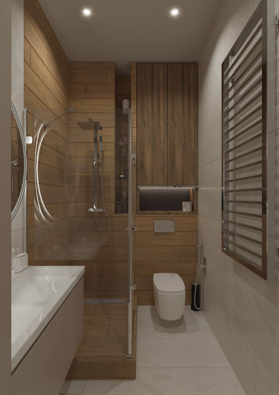Apartment in a new house
