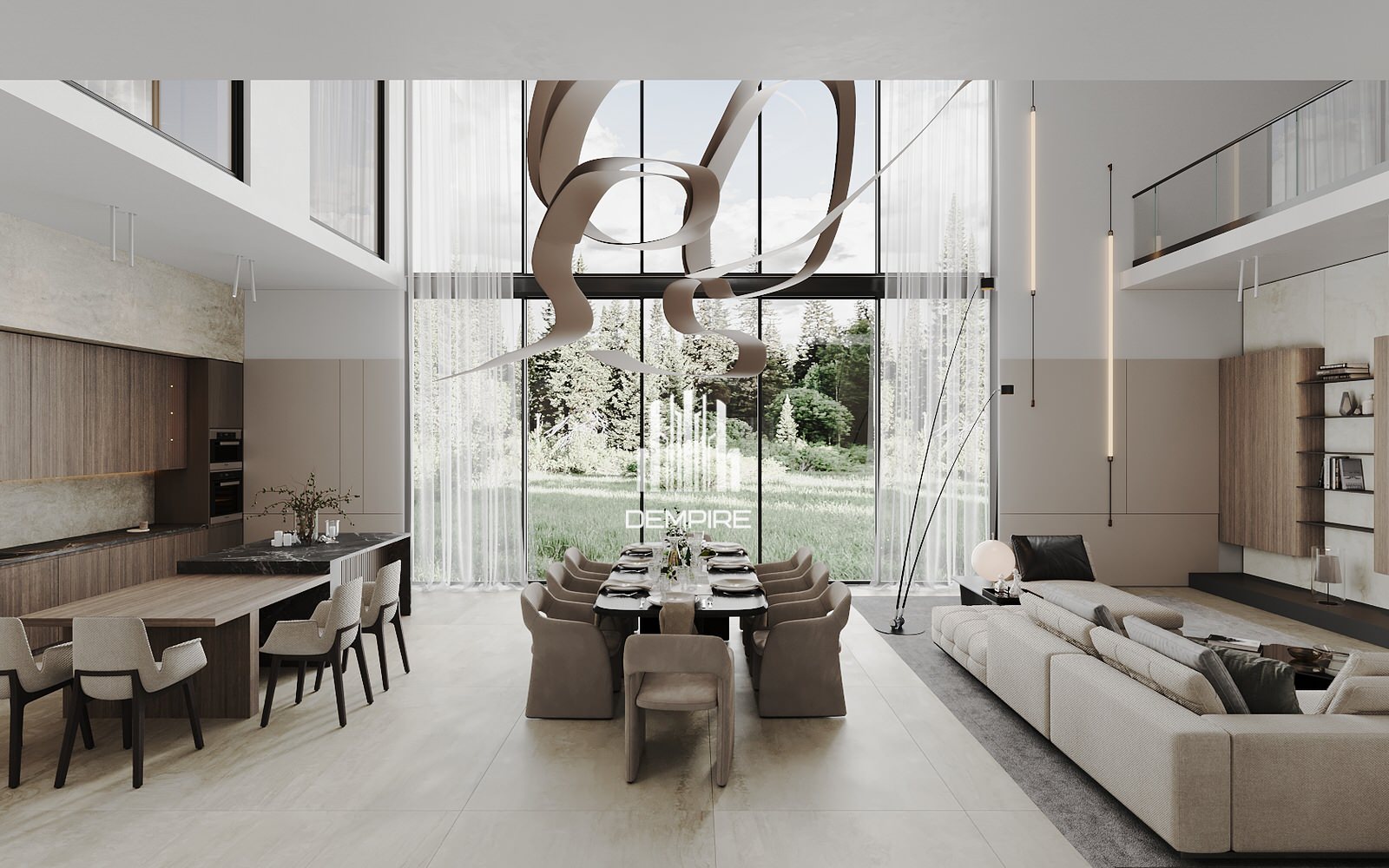 Обложка проекта: Загородная резиденция 2000 кв.м.