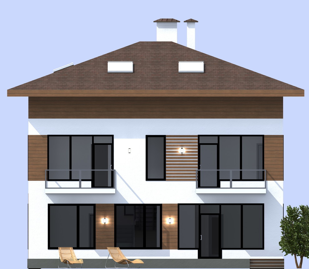 Дом в Самарской области на берегу реки