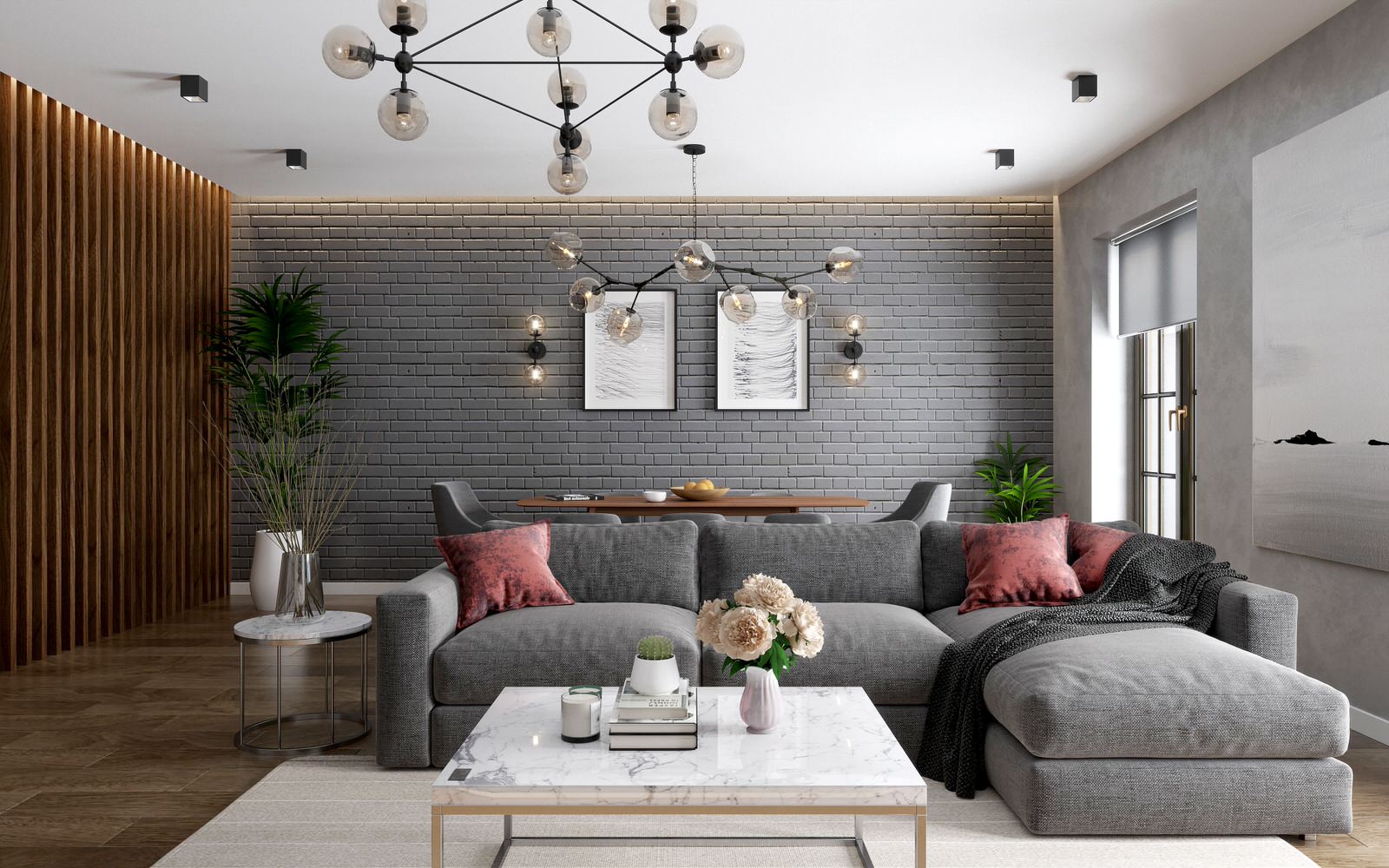 Обложка проекта: Таунхаус в современном стиле