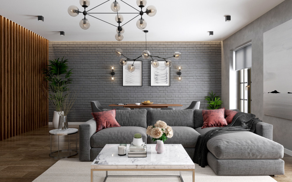 Обложка проекта: Таунхаус в современном стиле