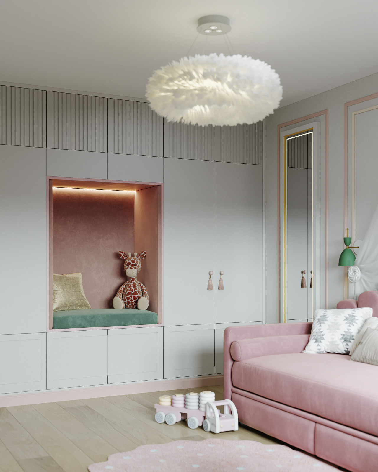 Обложка проекта: Трехкомнатная квартира на Римской