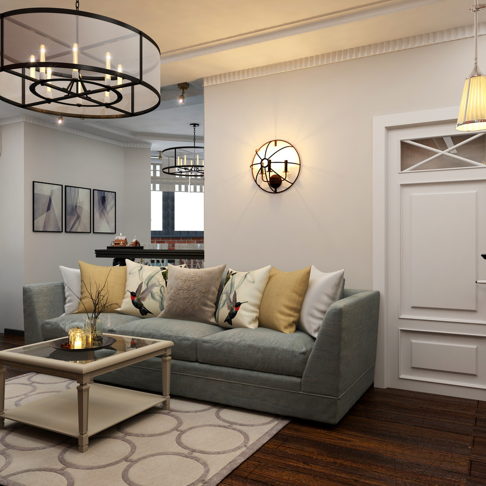 Дизайн квартиры в стиле фьюжн