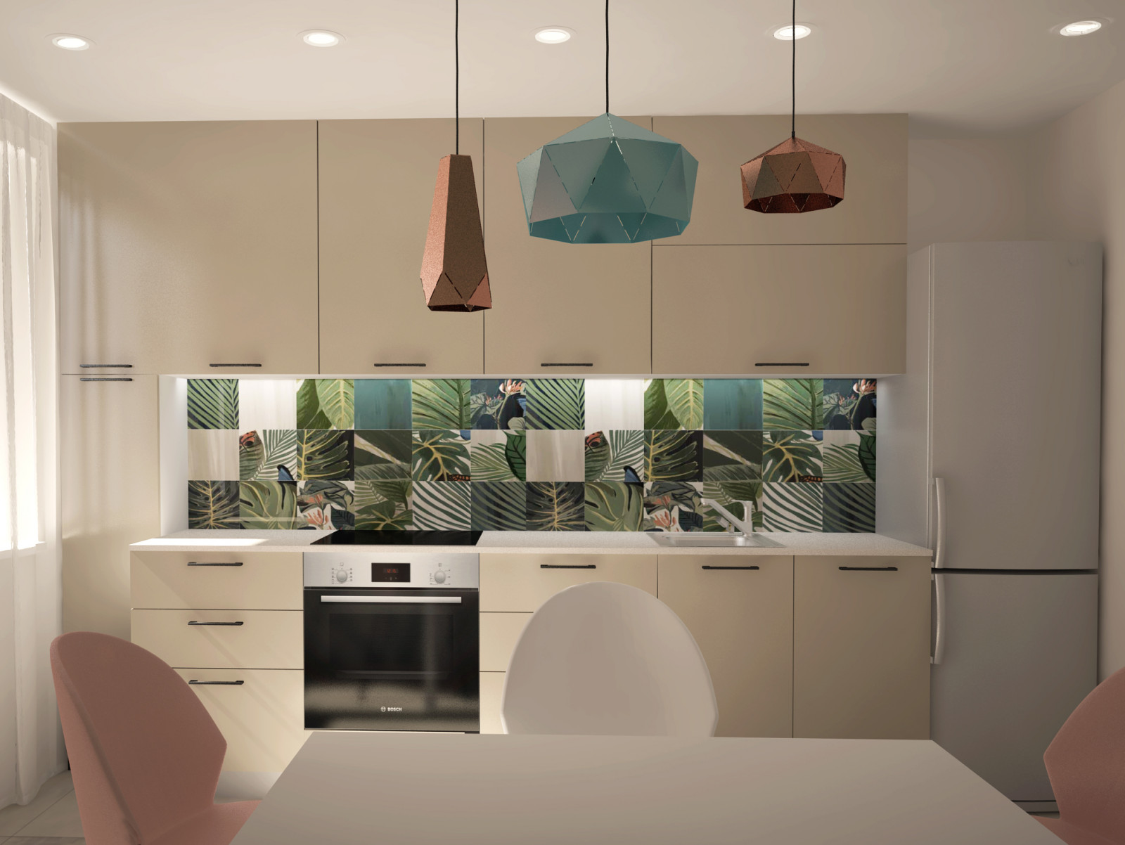 Двух комнатная квартира для девушки