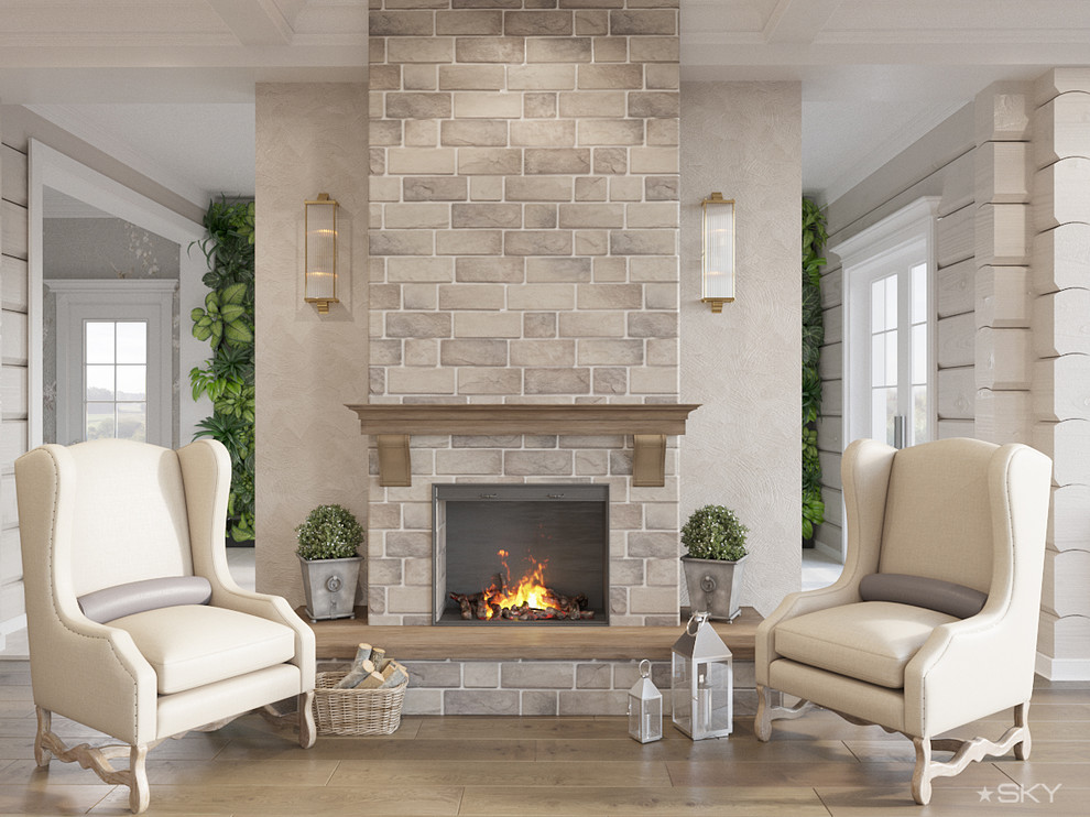 Обложка проекта: "Счастье в настоящем" загородный дом