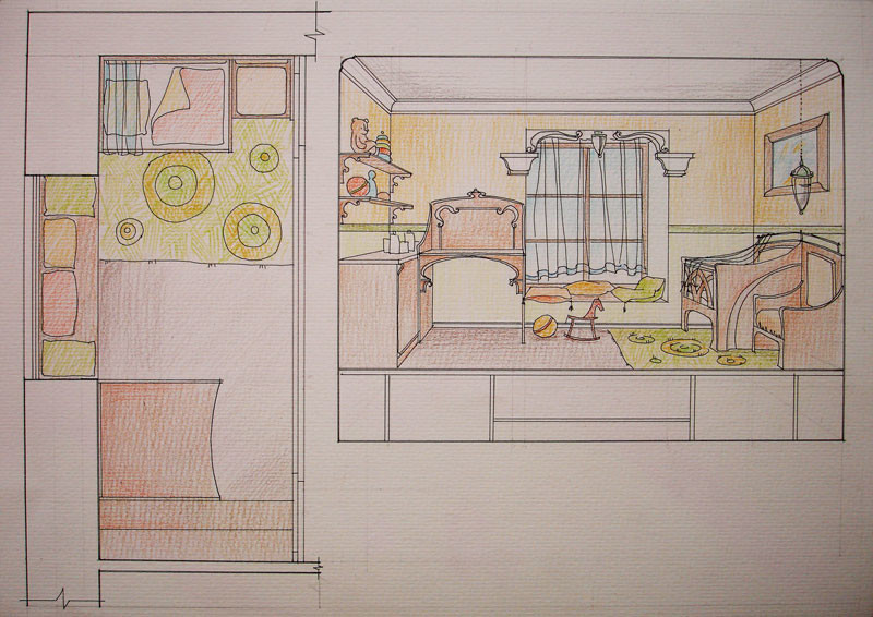 Обложка проекта: Квартира г. Новосибирск пр. Красный проспект 2008г.