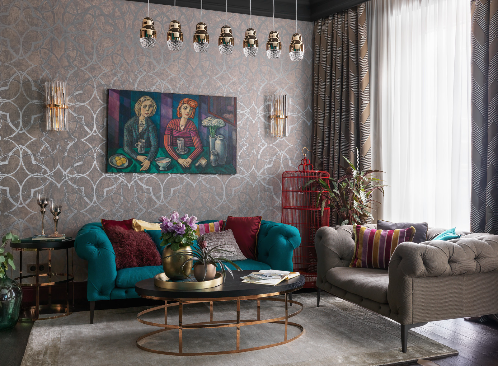 Квартира Садовые кварталы_100 м2