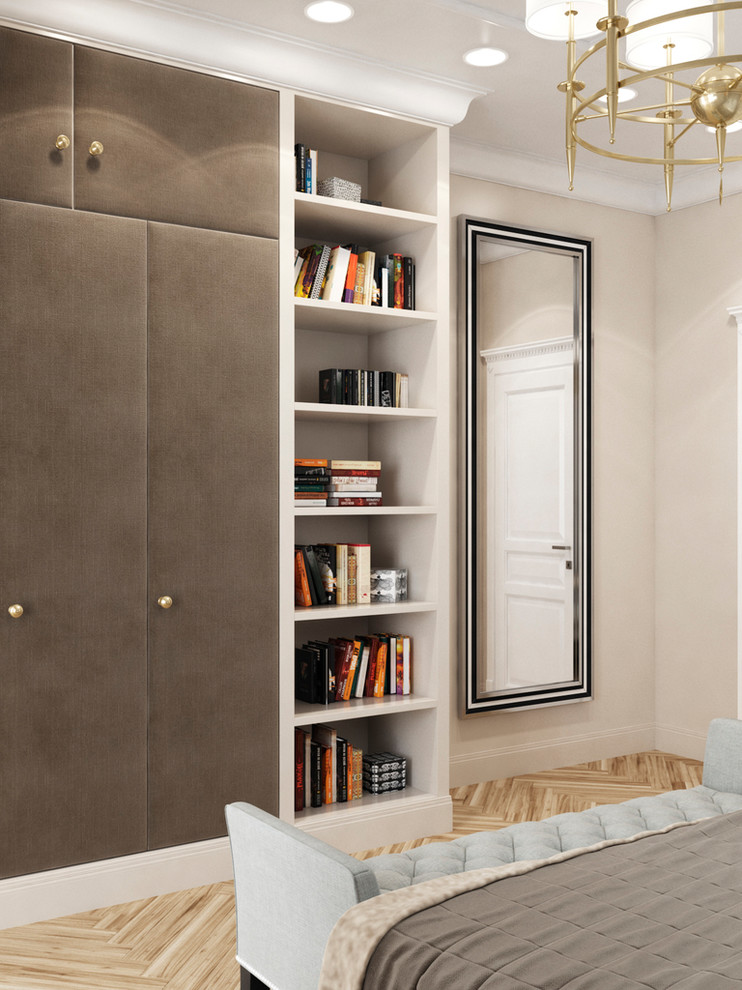 Трехкомнатная квартира в стиле неоклассика, 55 м²
