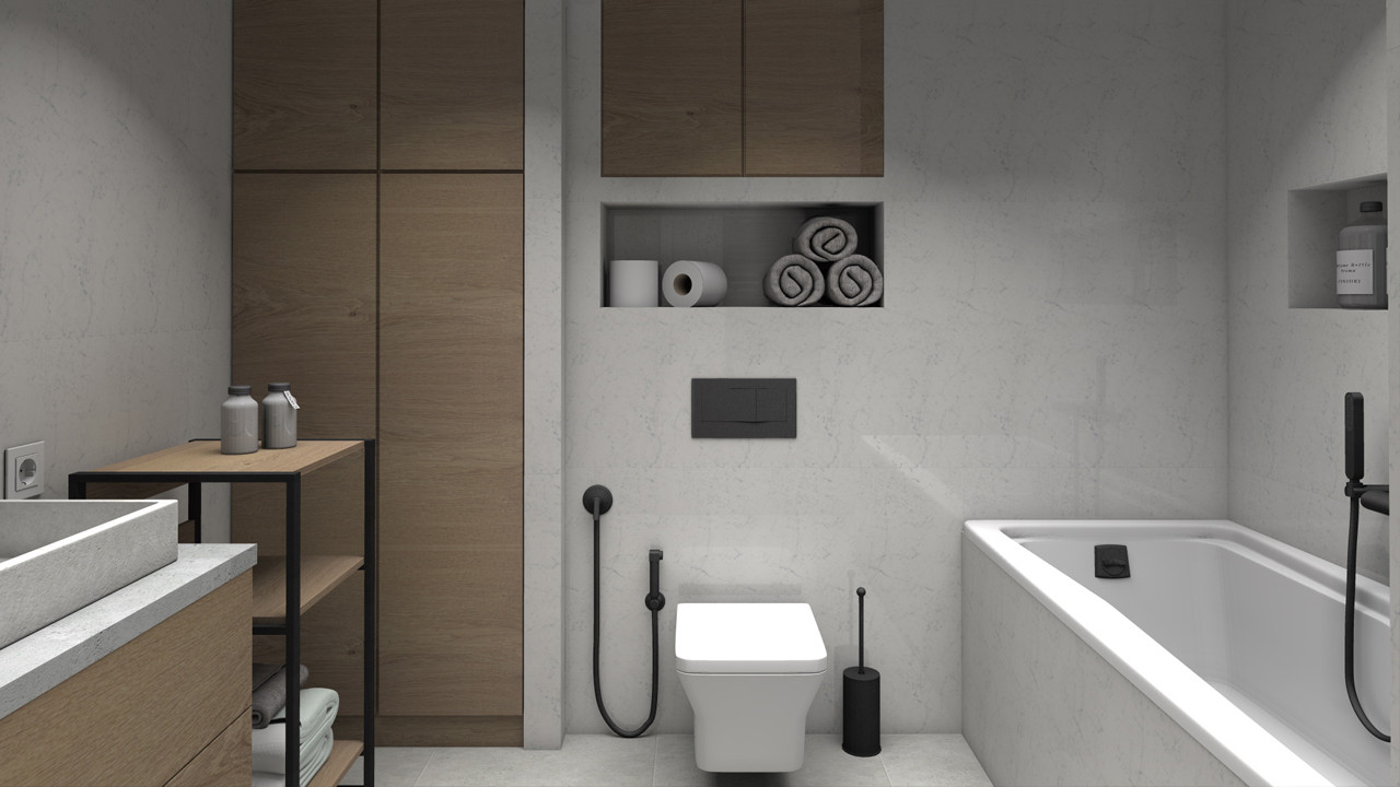 Проект квартиры в ЖК "Весенний" 98 кв м