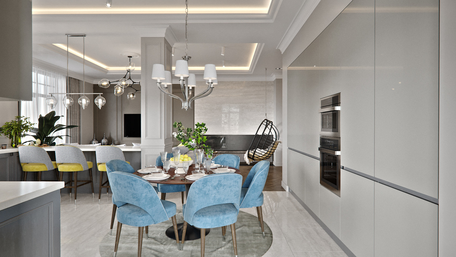 Загородный дом в коттеджном поселке "Онегин Парк"