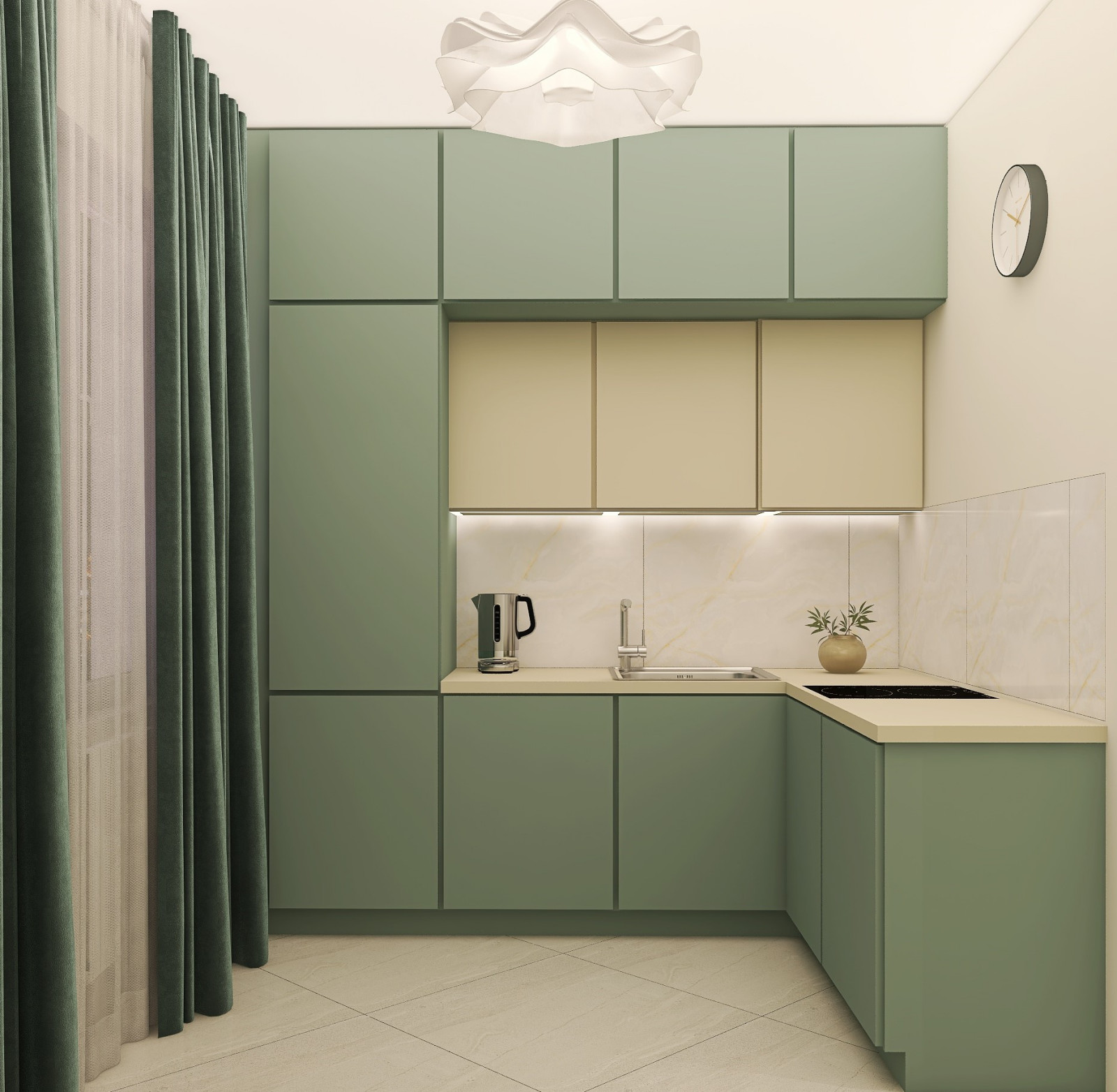 Квартира в стиле фьюжн