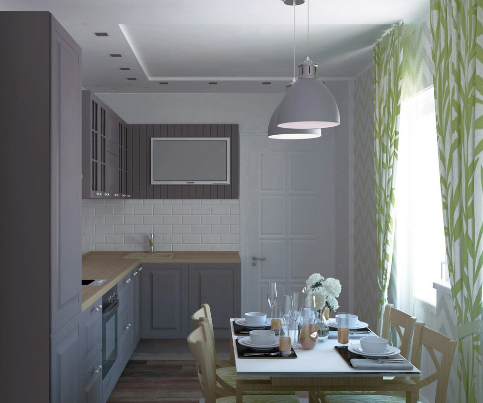 Двушка в однушке. Компактный и современный интерьер для семейной пары.