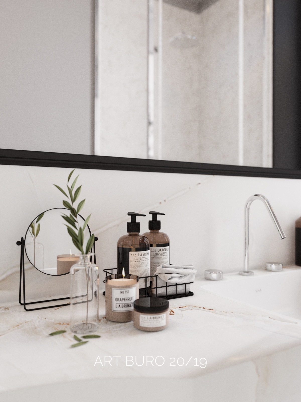 Мастер ванная комната