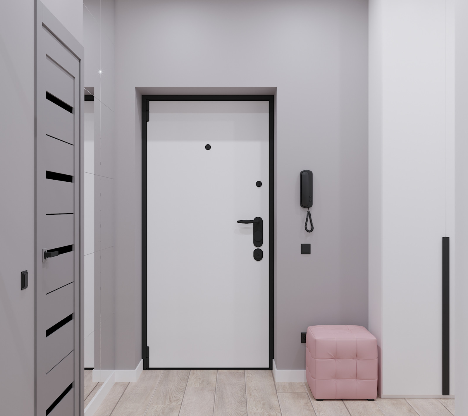 Дизайн-проект квартиры, площадью 58м2