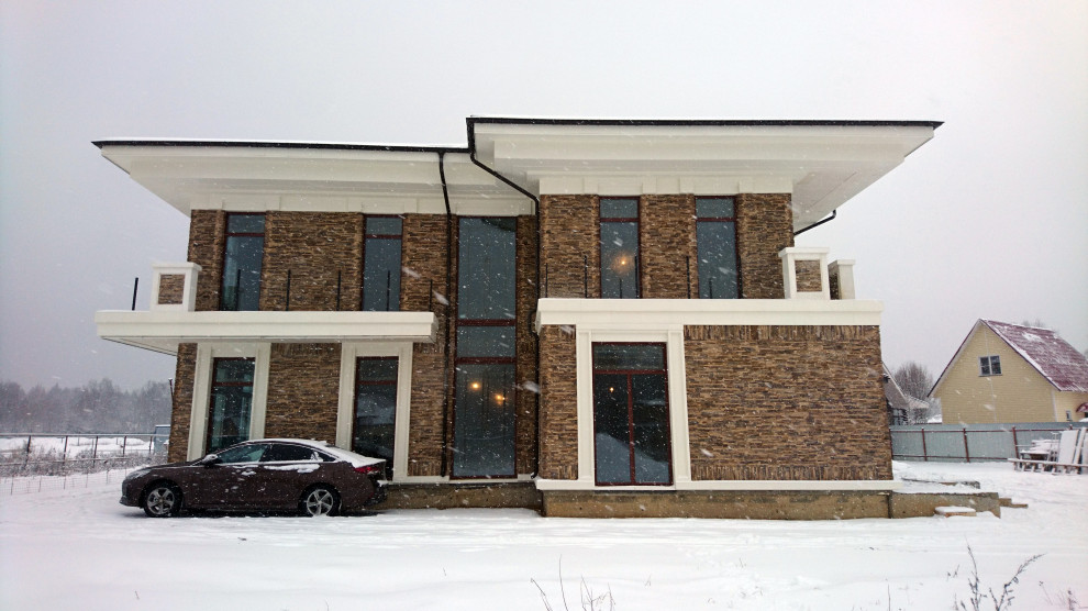 Загородный жилой дом в деревне Тимонино