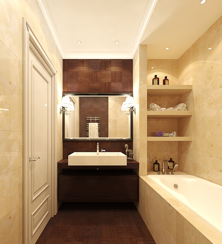 Обложка проекта: Интерьер трехкомнатной квартиры в стиле новая классика