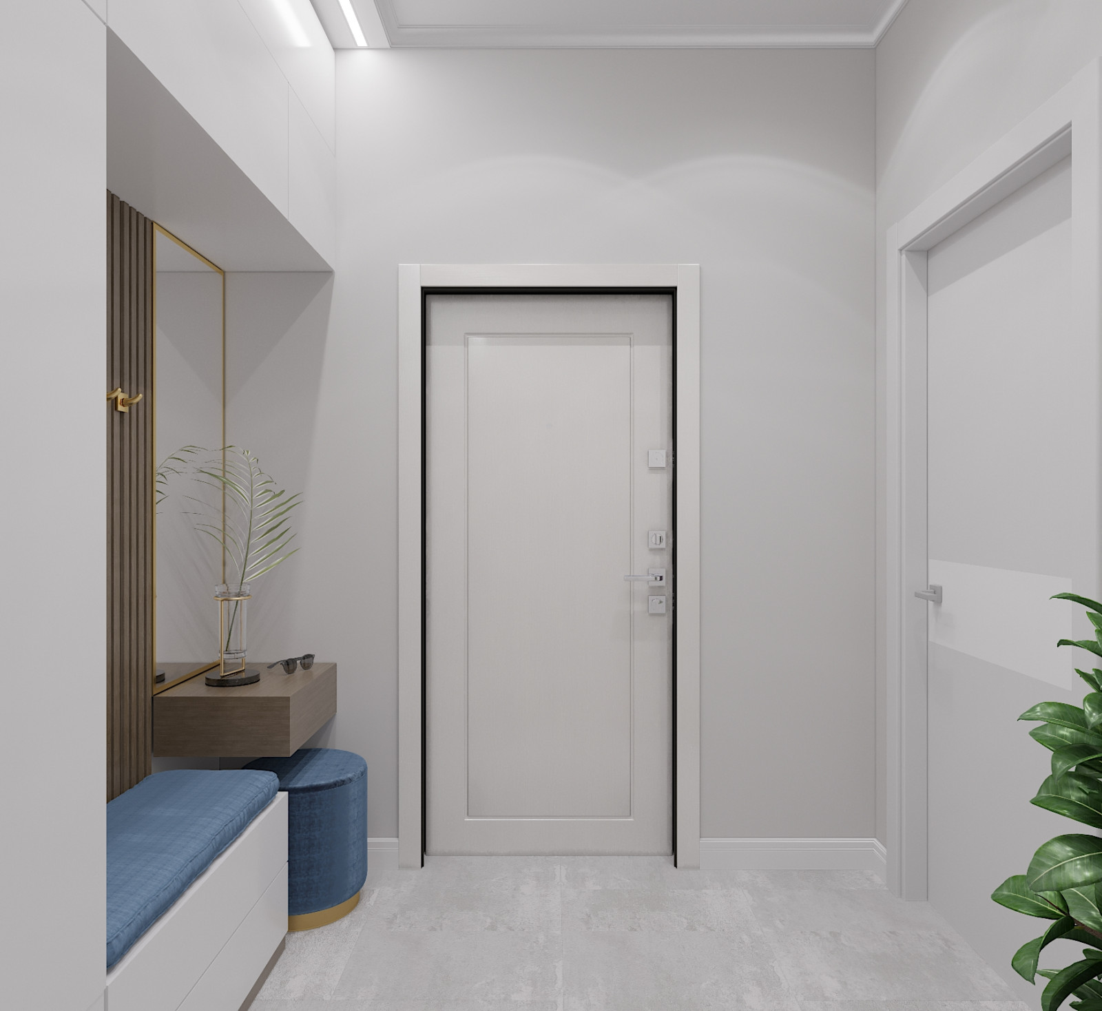 Дом в теплых оттенках