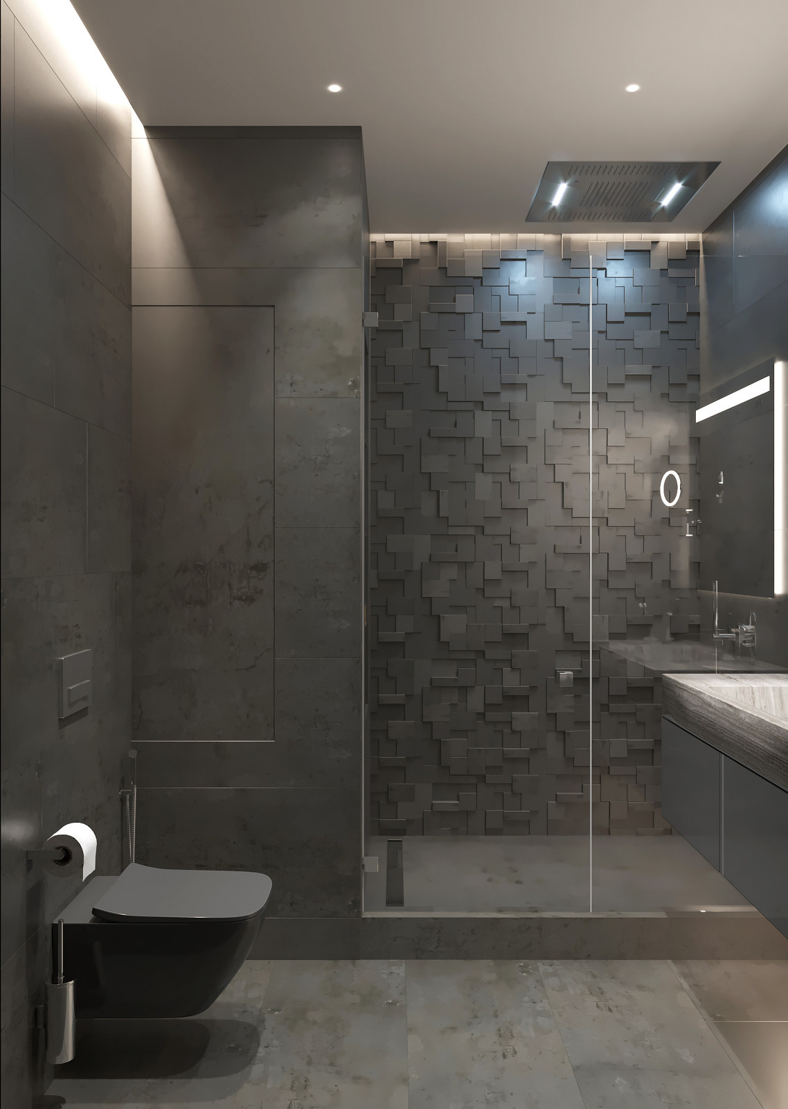 Дизайн интерьера квартиры в современном стиле в ЖК Вандер Парк