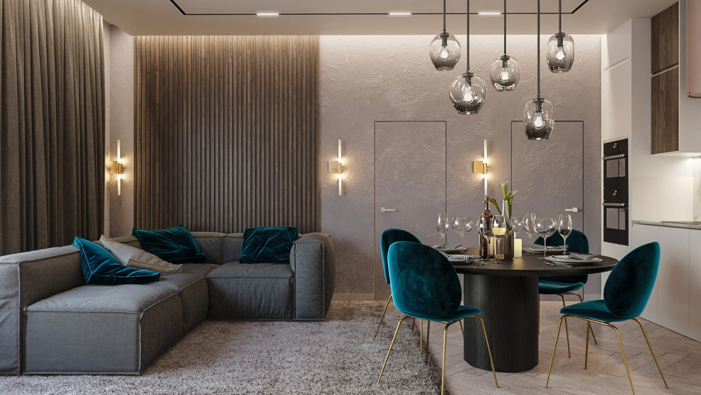 Дизайн квартиры в Москве ЖК Дыхание