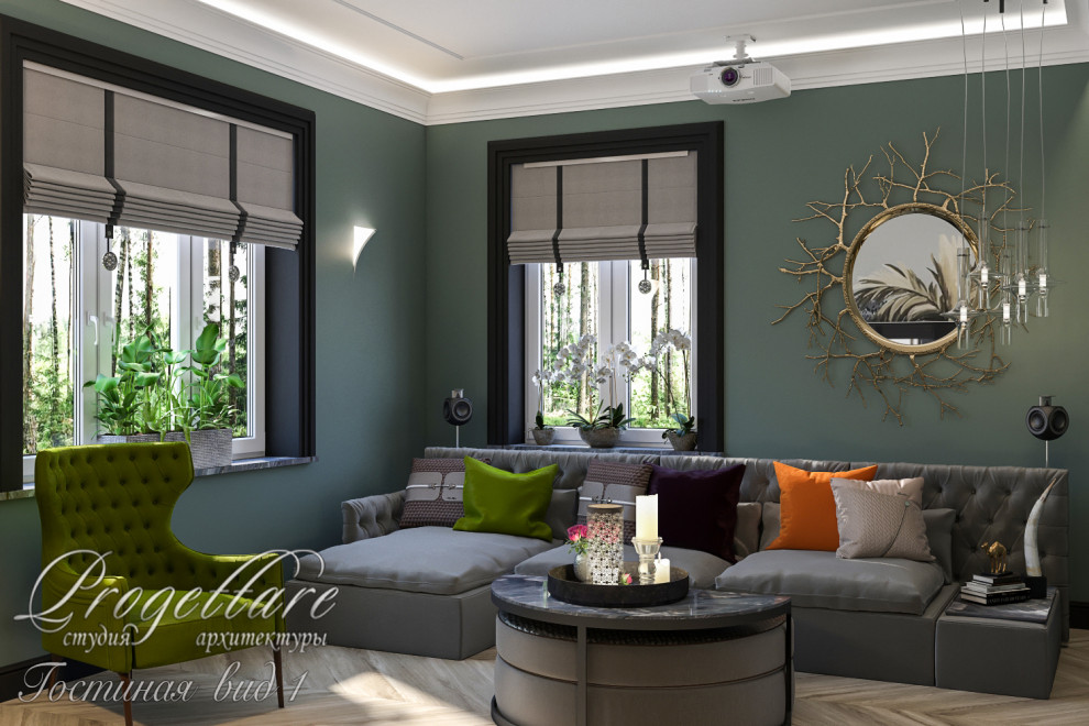 Обложка проекта: Дизайн интерьера загородного  дома в Рощино