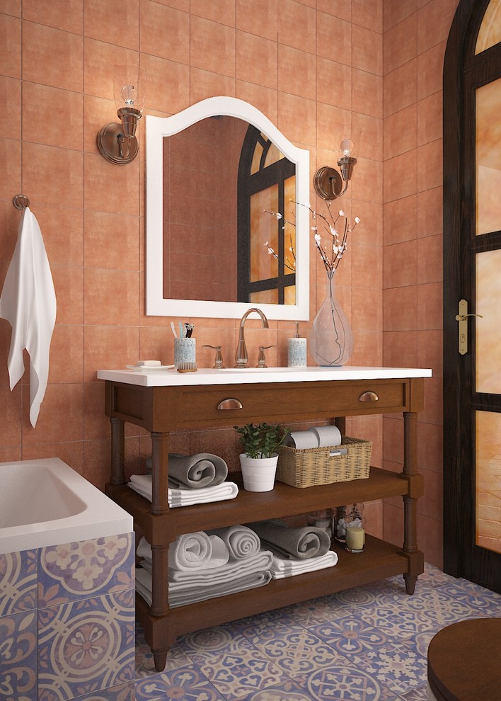 Дом в испанском средиземноморском стиле