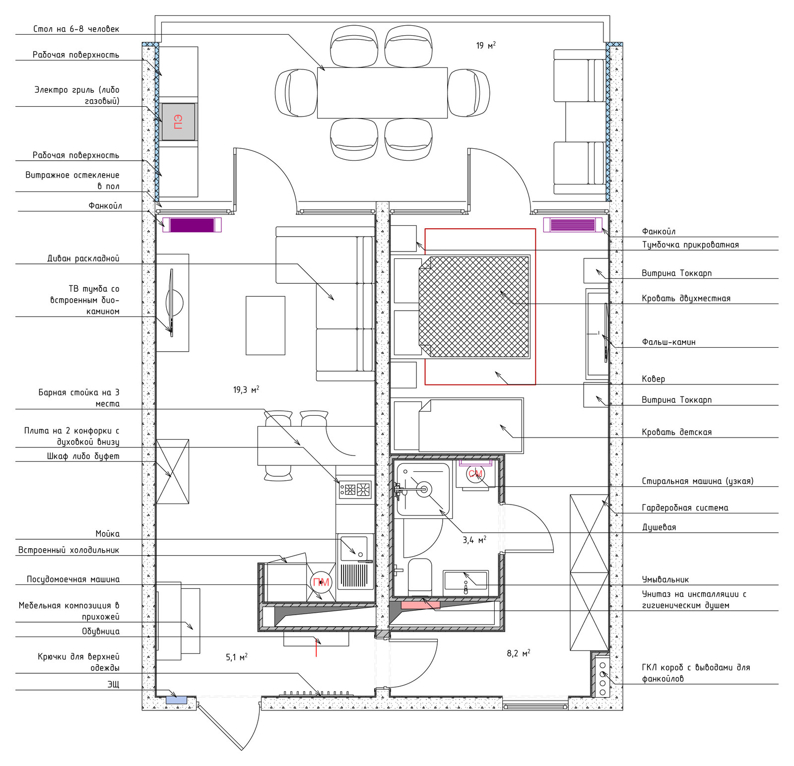 Обложка проекта: Квартира в Красной поляне №2