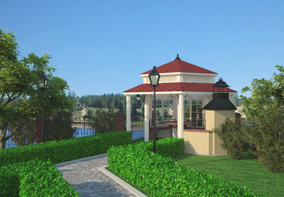 дом на берегу Волги