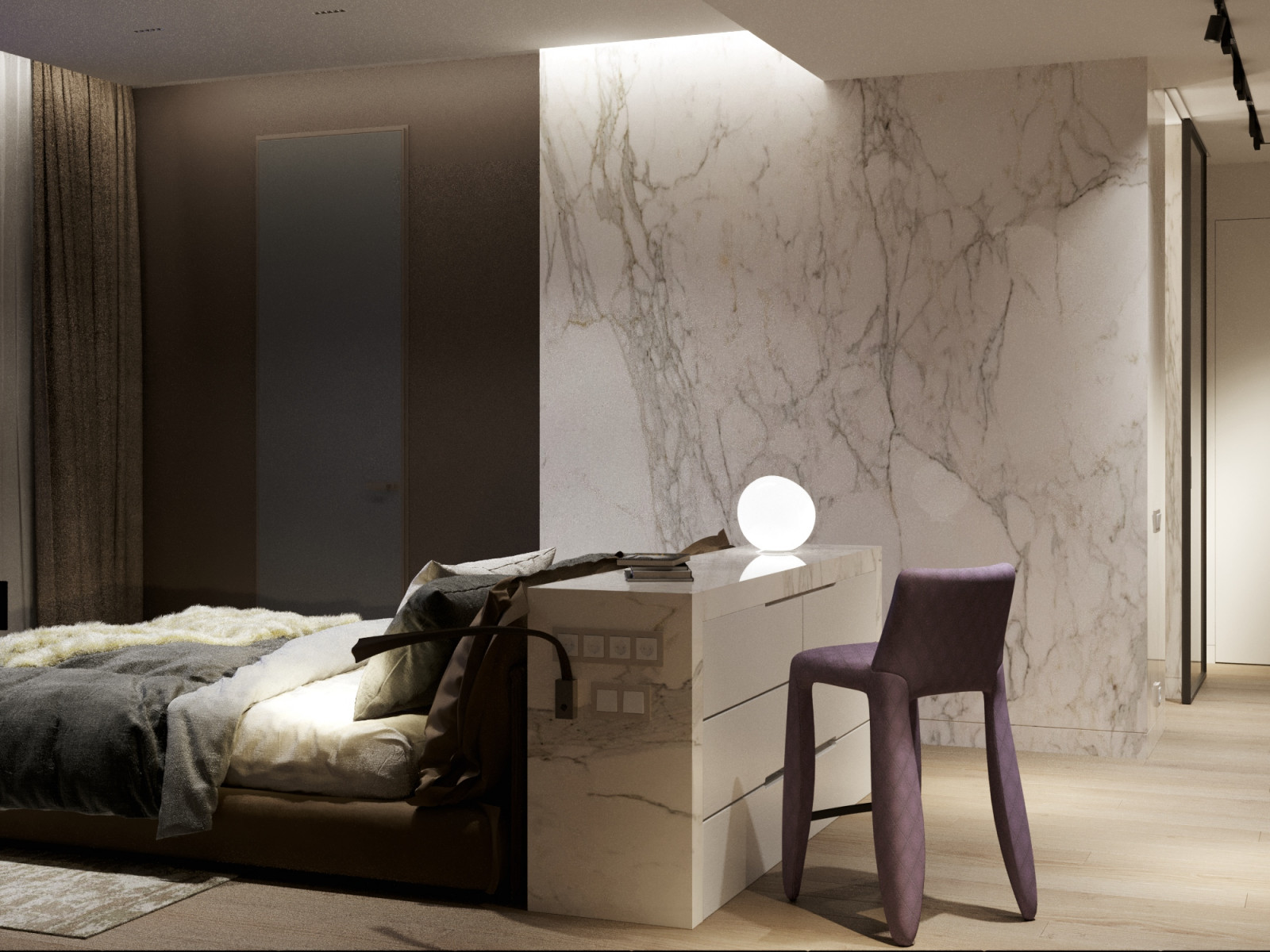 Врубеля спальня