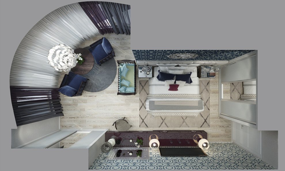 Квартира в Краснодаре - Изысканность стиля Спальня